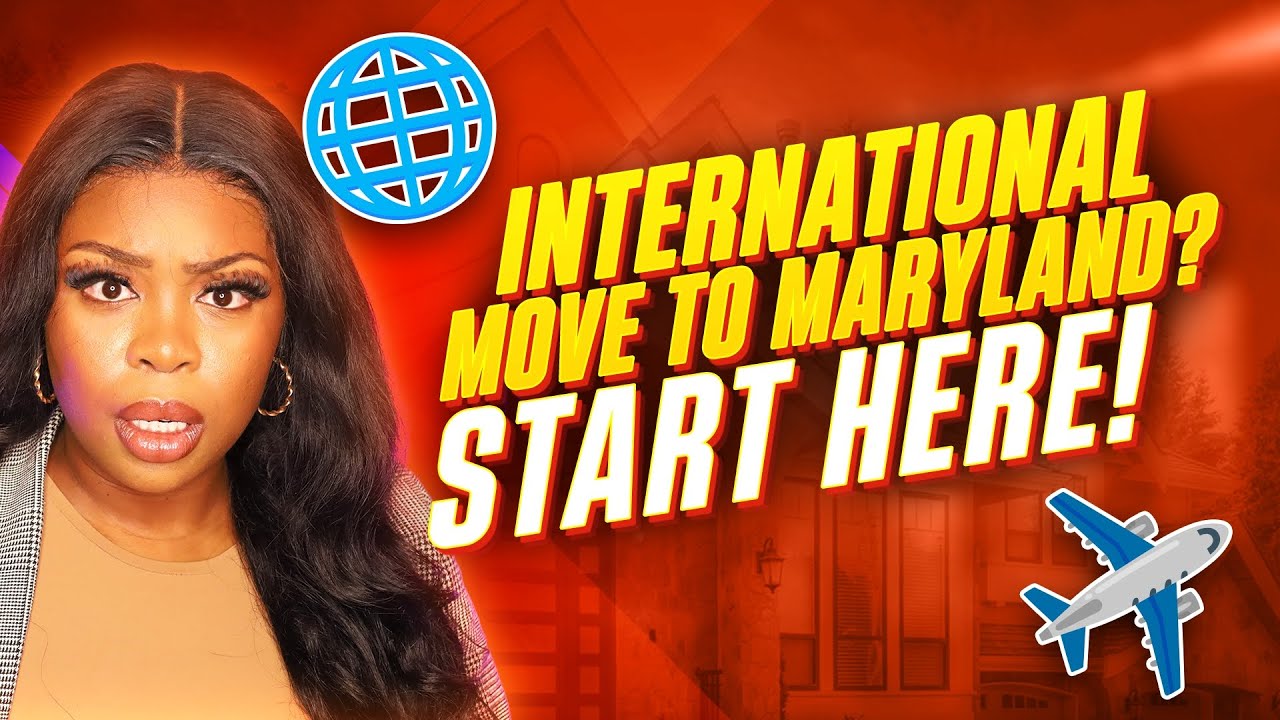 Moving to Maryland from Abroad 🇺🇸 | Step-by-Step Guide for International Relocations to Baltimore