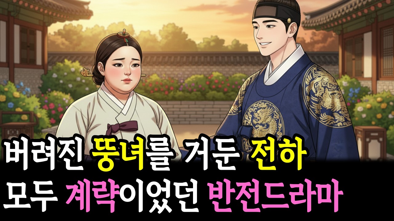 버려진 뚱녀를 거둔 전하, 알고보니 모두 계략인 반전 드라마 |야담|민담|전설|설화|오디오북|옛이야기|사연
