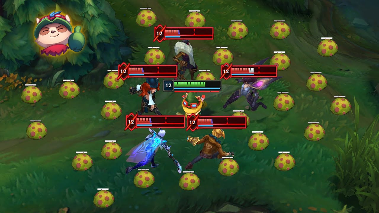 Teemo Montage (Teemo 1v5 pentakill, Teemo one-shot, Teemo outplay...)
