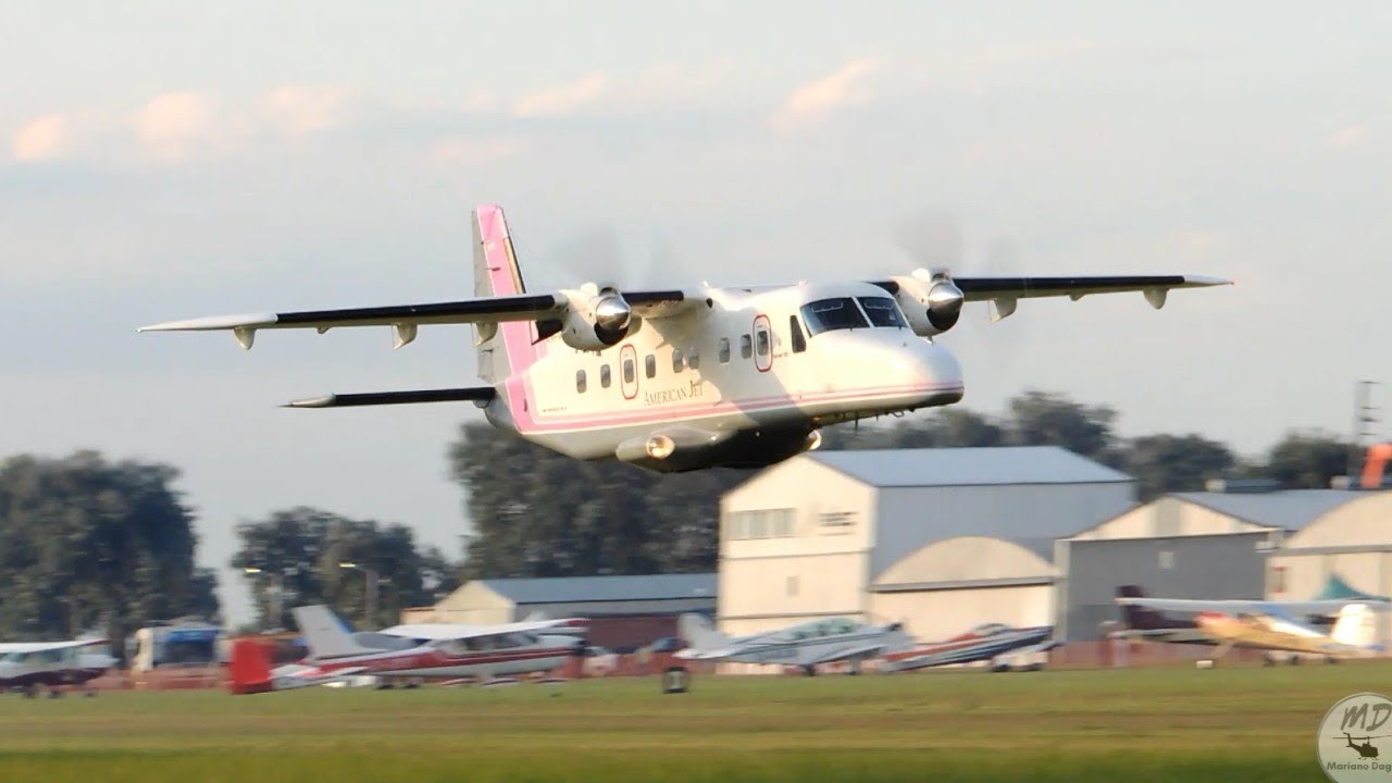 EAA Argentina 2025: Dornier 228 Despegue y vuelos rasante