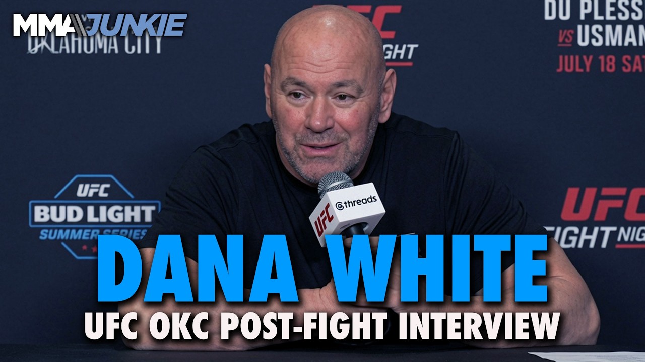 Dana White: Conor McGregor's knee 'f*cked up,' says Kamaru Usman has 'still got it' | UFC OKC