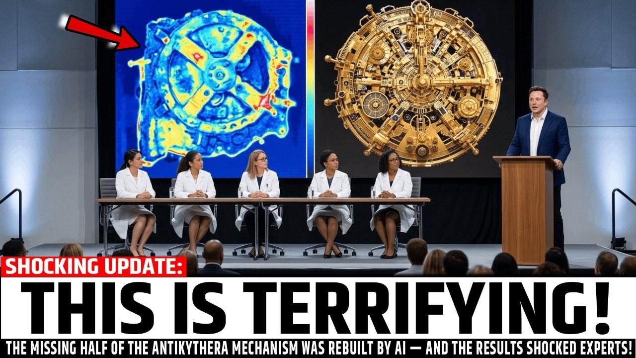 The Missing Half of the Antikythera Mechanism Was Rebuilt by AI — And the Results Shocked Experts!
