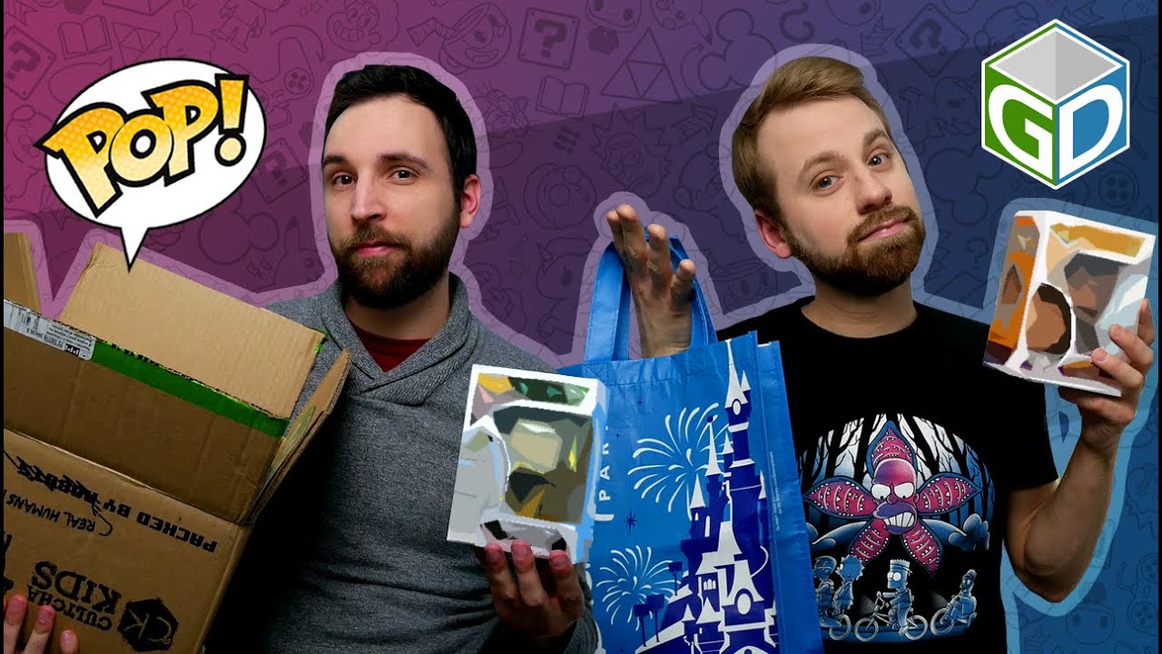 PLEIN D'ACHATS FUNKO & DISNEY !!! DISNEYLAND PARIS, POP IN A BOX, POPCULTCHA - HAUL