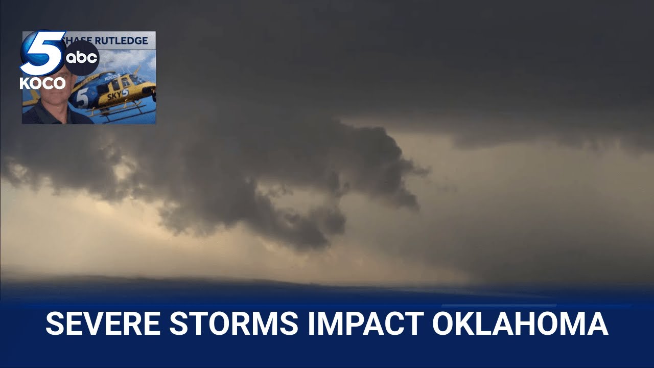 Damage reported in southern Oklahoma as tornado-warned storms move through state