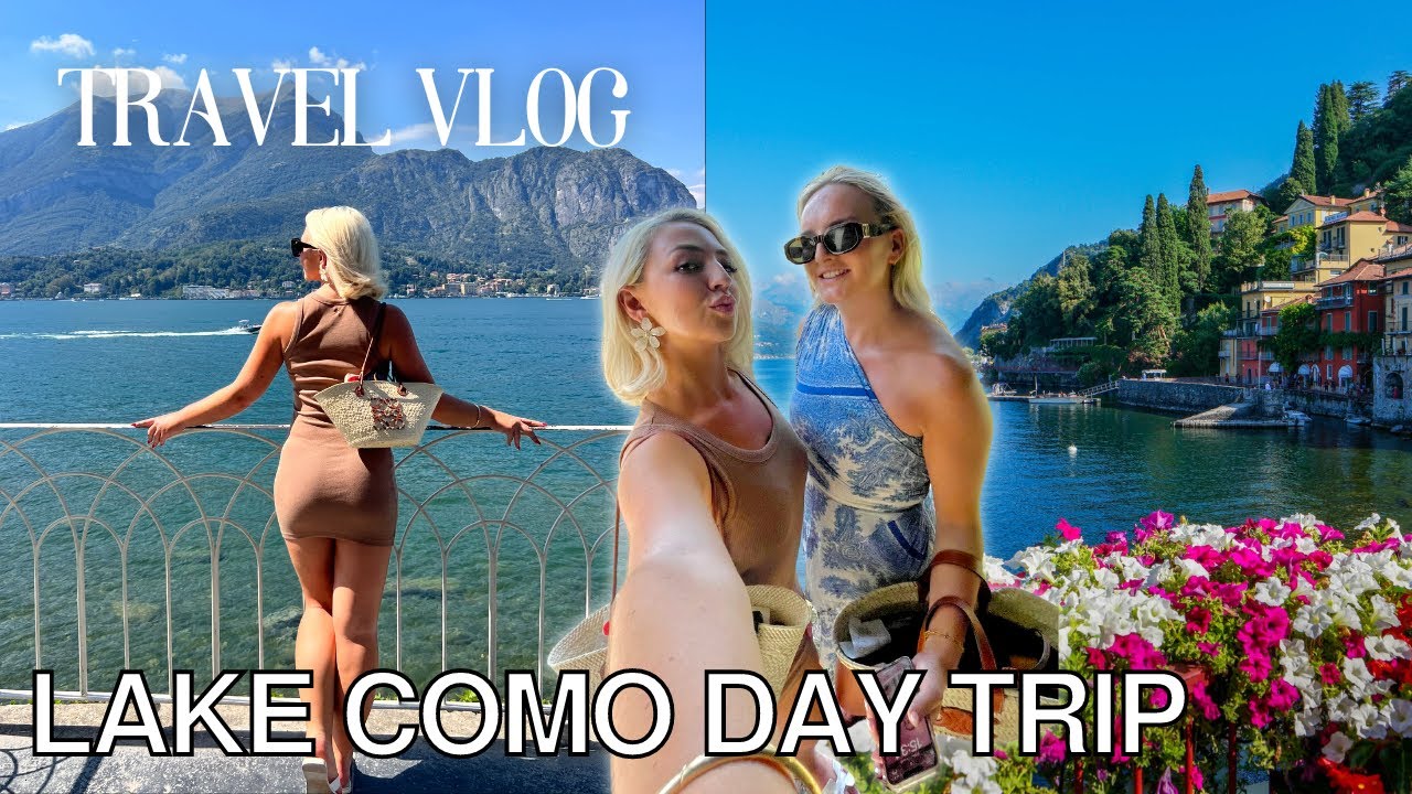 Ultimate Lake Como Day Trip from Milan: Train Travel, Bellagio Lunch & Varenna Dinner VLOG