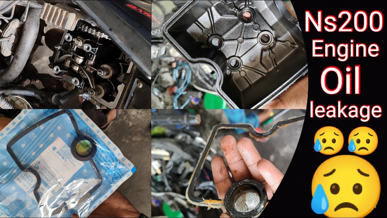 Ns200💙 | head cover oil seel change | watch now 👀
