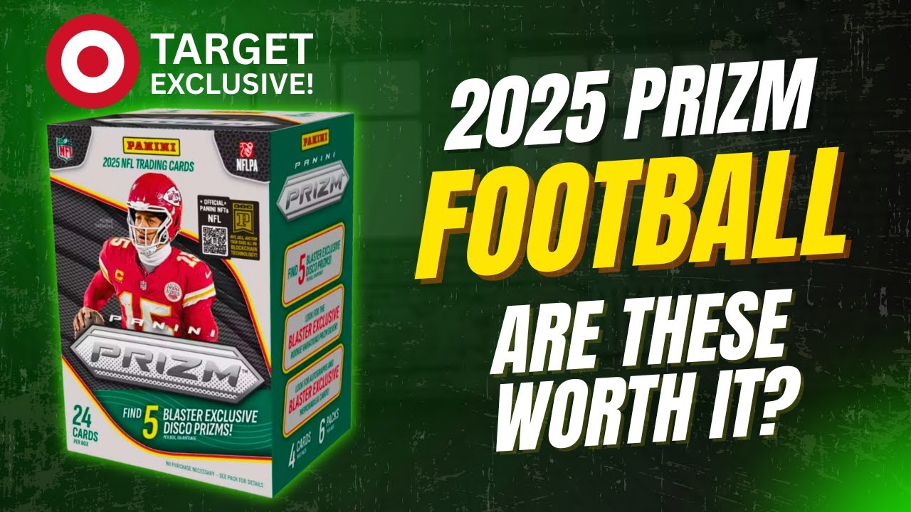 2025 Prizm Football Blaster Boxes From Target! $35 Per Box!