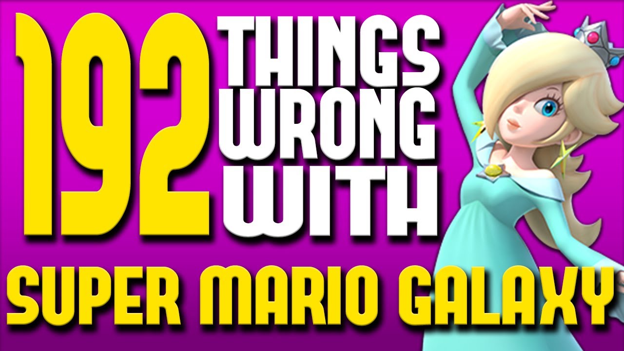 192 Things WRONG With Super Mario Galaxy (COMPLETE SERIES)