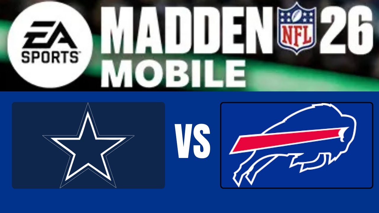 Madden 26 Mobile Gameplay: Dallas Cowboys vs Buffalo Bills