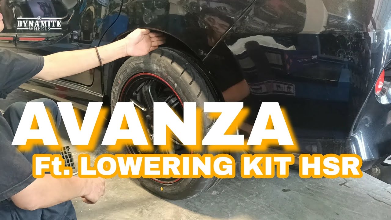 AVANZA MAKIN CEPER DENGAN LOWERING KIT HSR! #HSR #HSRWheel #Avanza #ClubAvanza #AvanzaIndonesia