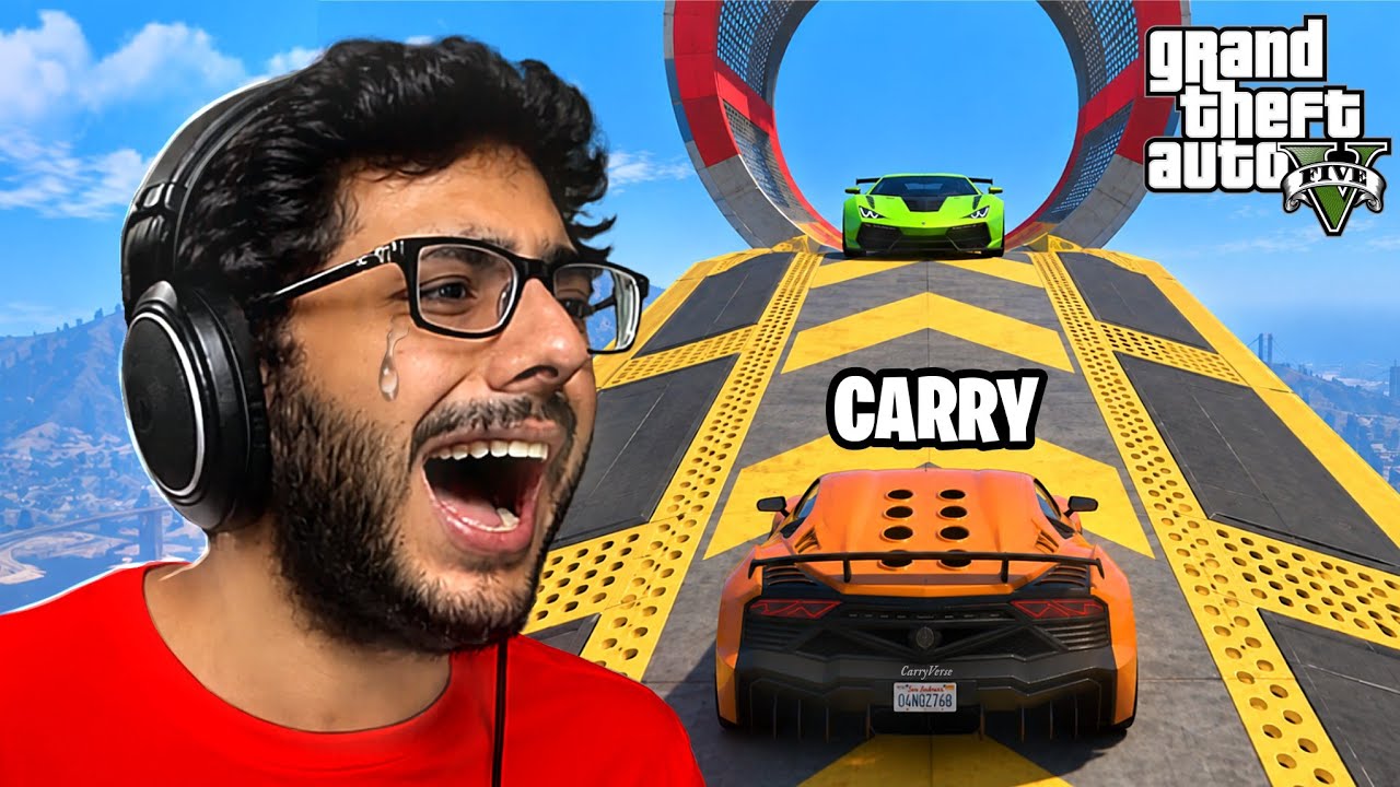 CARRY GOT DESTROYED IN GTA 5 RACE! | CARRYVERSE 