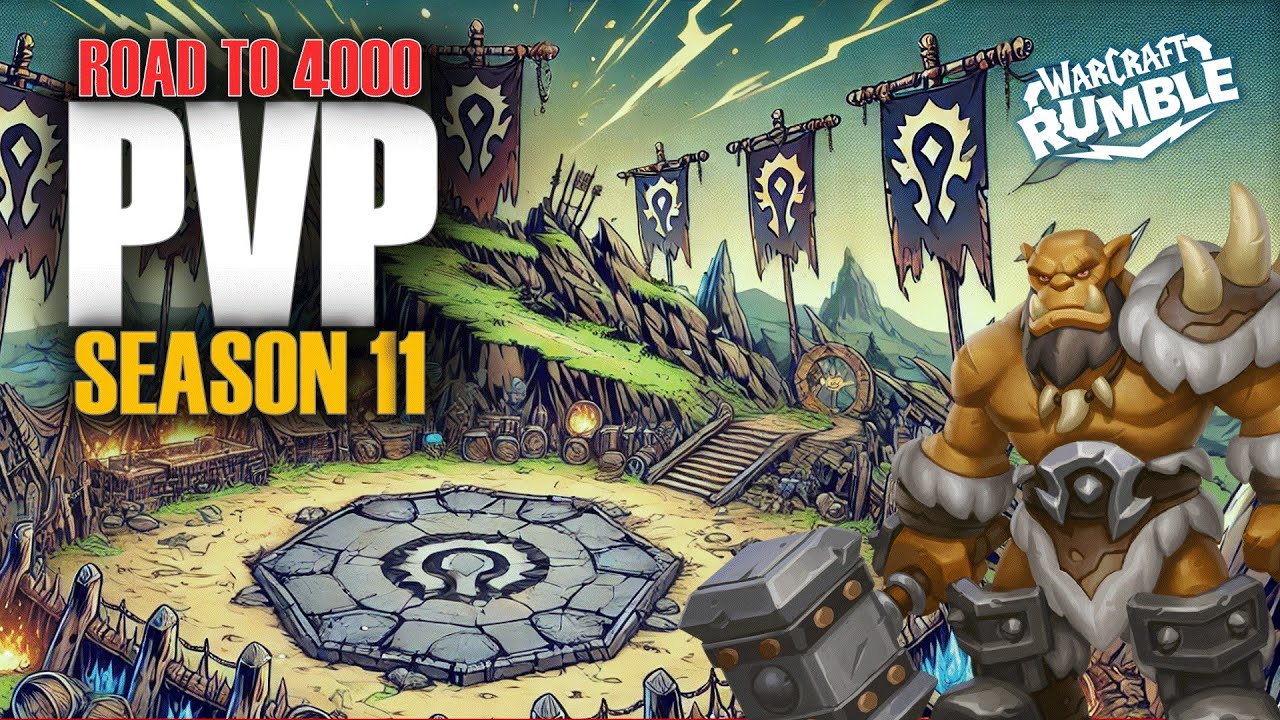 [PVP - SEASON 11] - Orgrim Doomhammer DECK [S11-W1 - 4000] - Warcraft Rumble