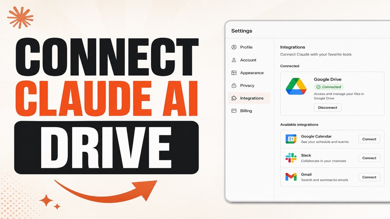 How To Connect Claude AI To Google Drive (Step by Step Guide)