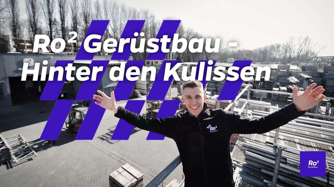 Ro&sup2; Ger&uuml;stbau hinter den Kulissen - Der Lagerplatz und das B&uuml;ro