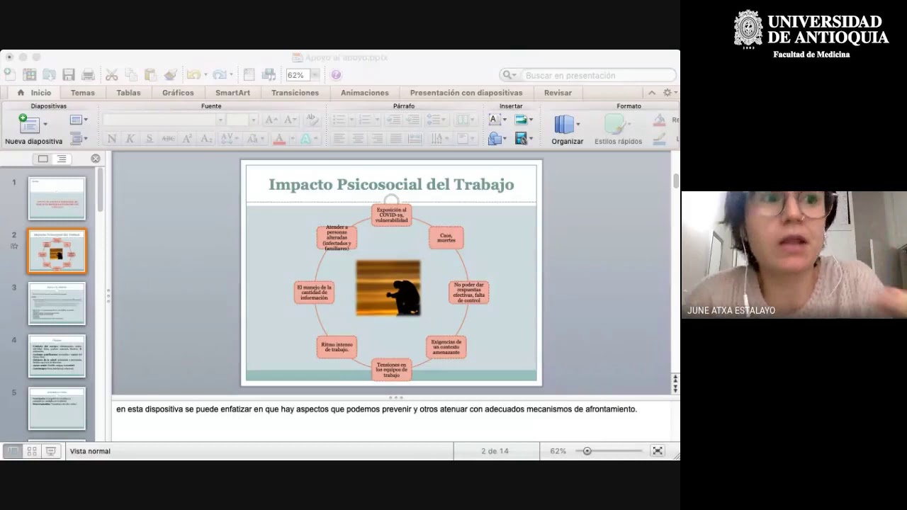 Apoyo al Apoyo - Dra. June Atxa