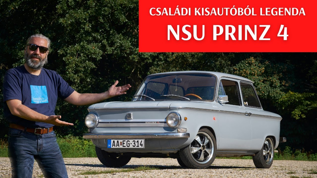 Kis autó, hatalmas szív: NSU Prinz 4. Könnyű autóban 30 ló is elég a boldogsághoz.