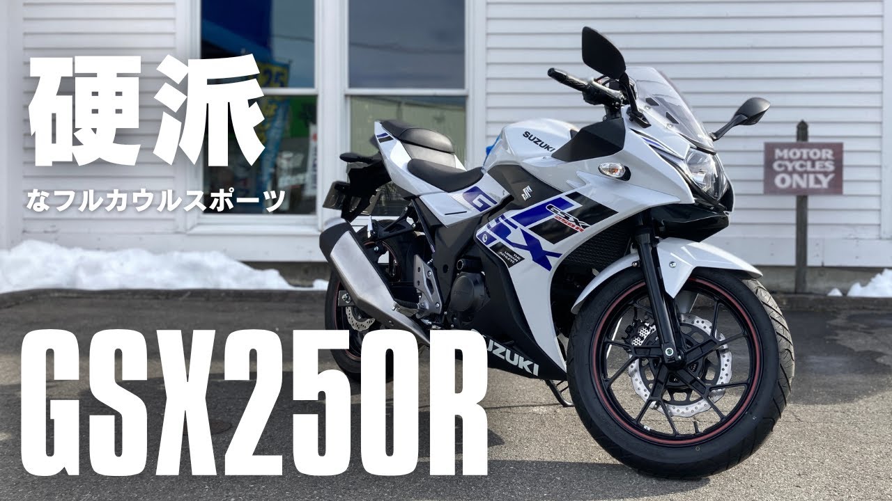【GSX250R】車両を紹介します！【2023年モデル】