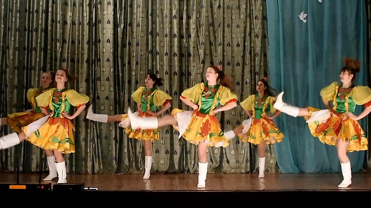 Русский танец - Орёл - часть 1
