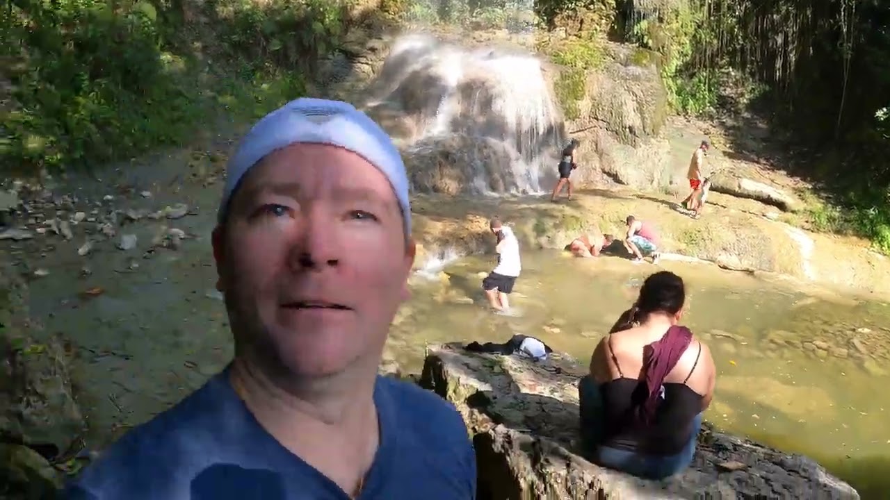Salto Collazo waterfall in San Sebastián, Puerto Rico