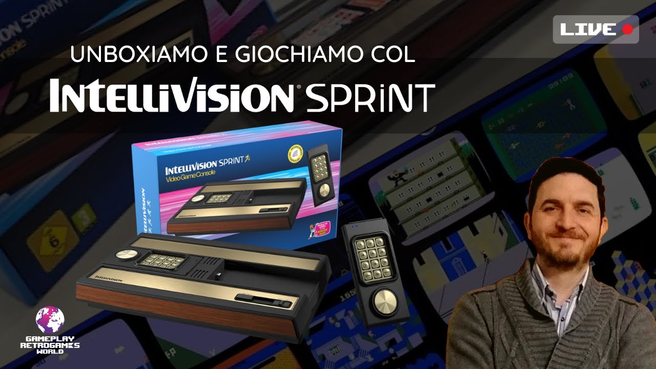 Unboxiamo e GIOCHIAMO col Intellivision Sprint!