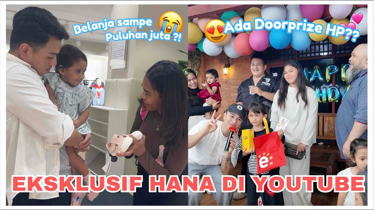 BELANJAIN HANA & BUAT ACARA KELUARGA DI ANYER!