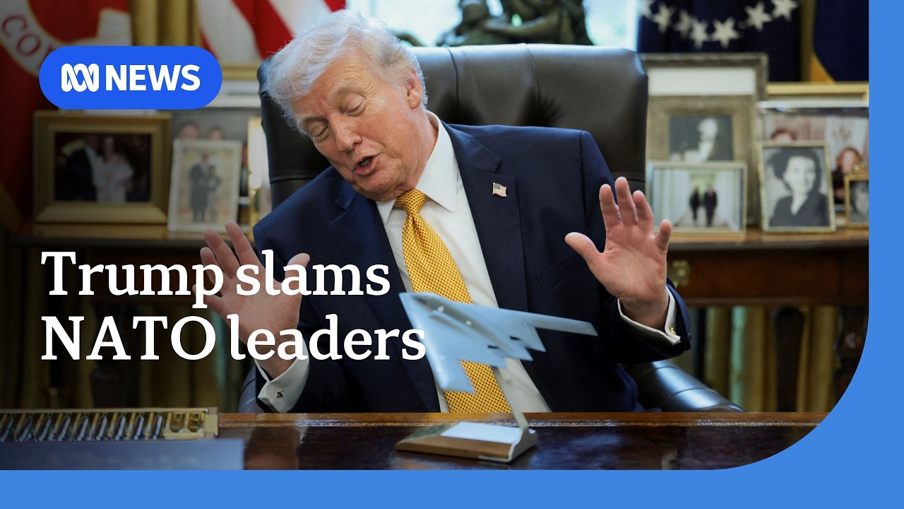 Trump slams European leaders’ reluctance to help open Strait of Hormuz | ABC NEWS