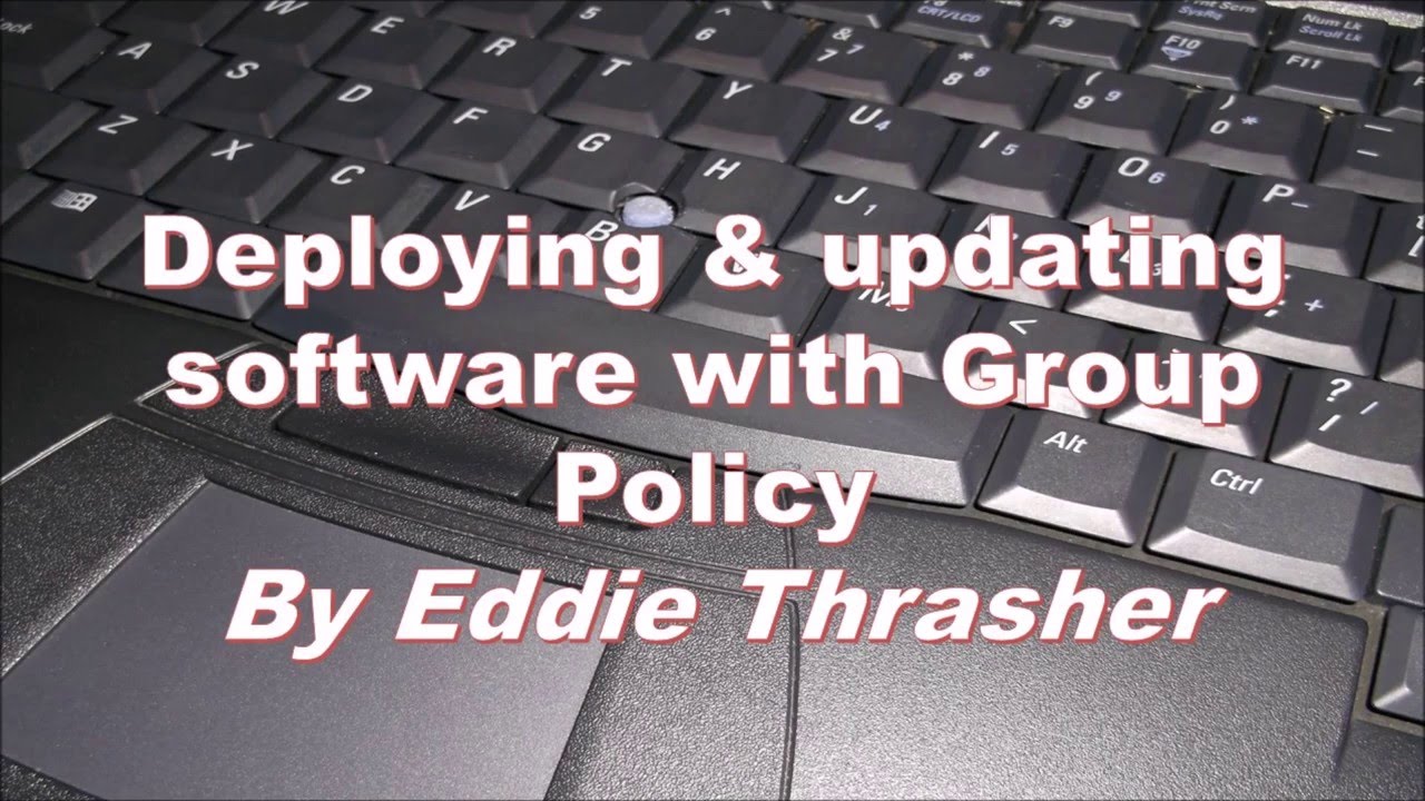 Install software with GPO in Windows Server 2012