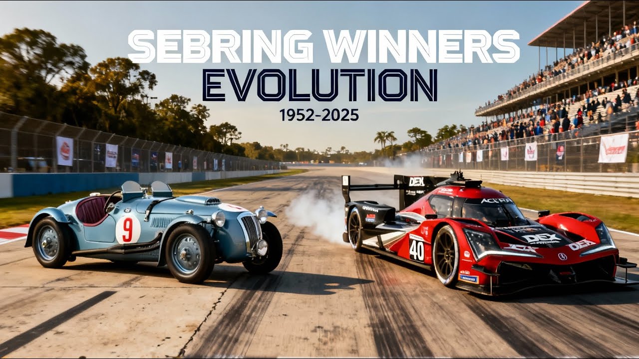 Sebring Winners Evolution (1973-2025) | From RSR to Hypercars