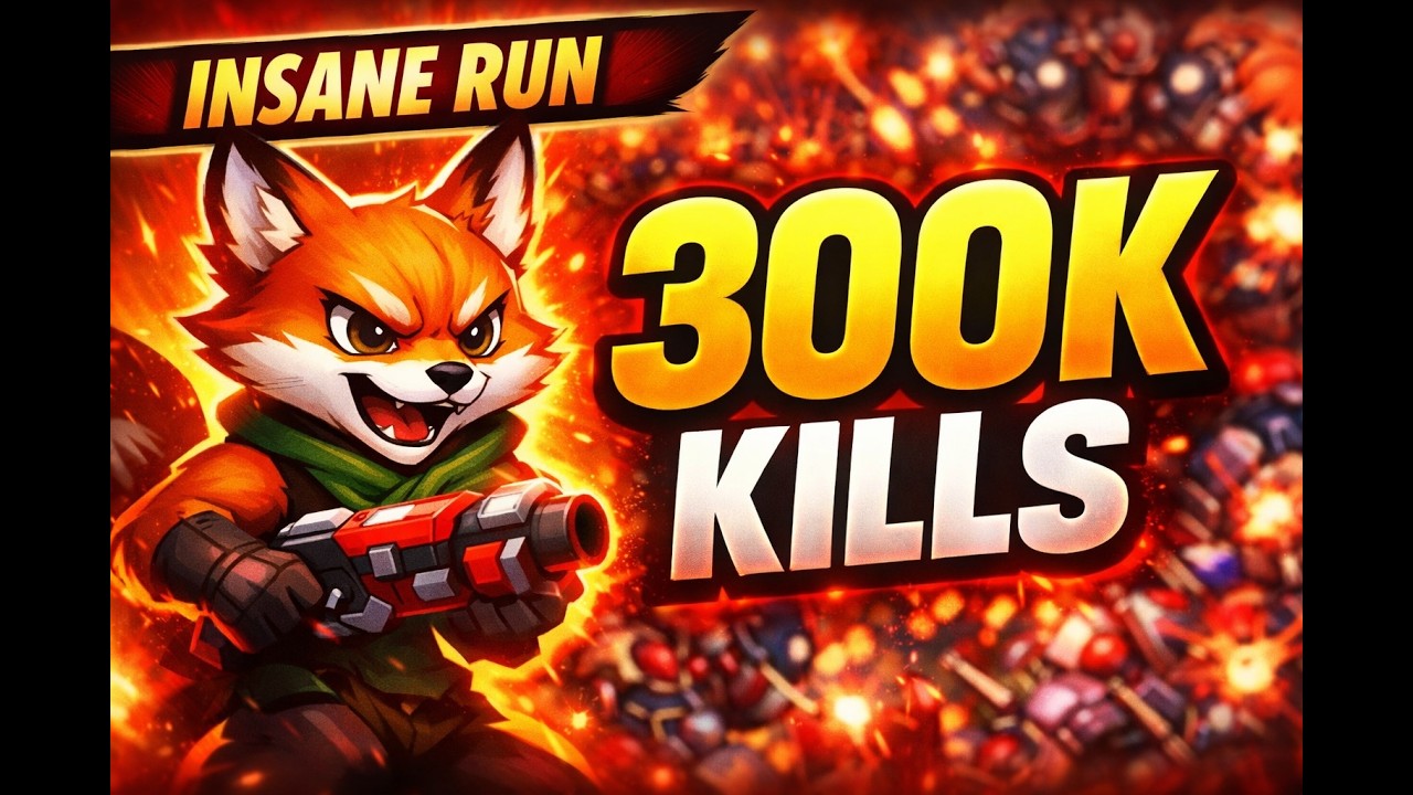 FOX 300K RUN in Megabonk (No Death?!)