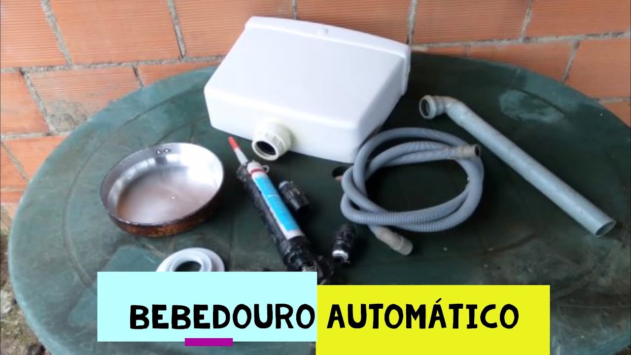 Como fazer um bebedouro automático para animais