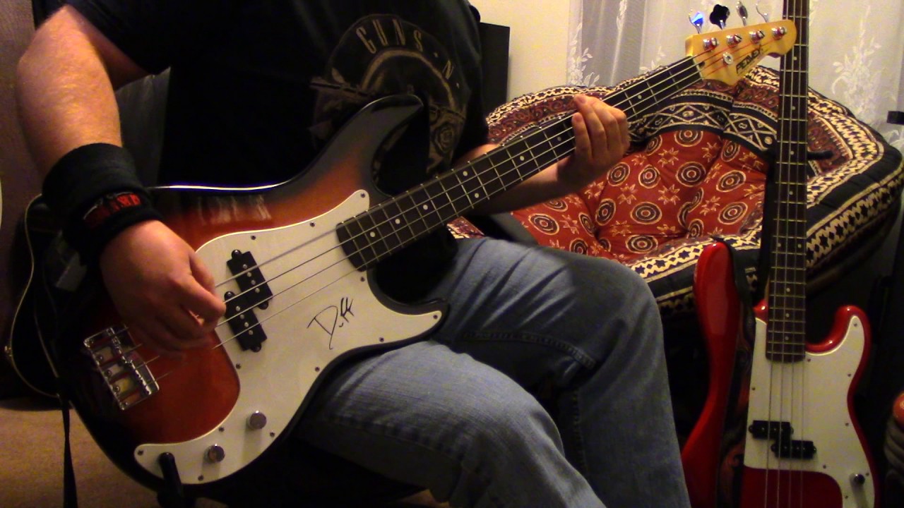 Guns N' Roses - Ain't it fun (bass cover)