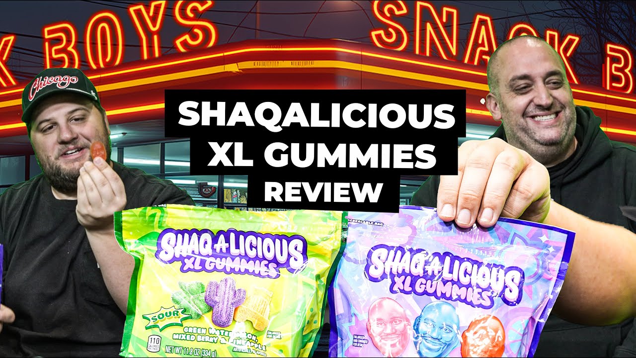 Shaqalicious XL Gummies Review | Snack Boys Ep. 30