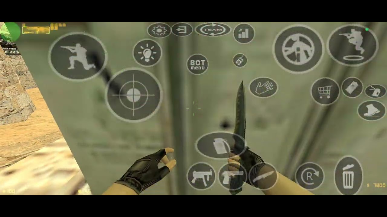 CS 1.6 mobile gameplay 
