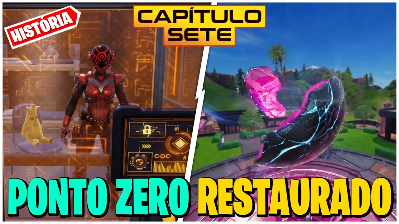 SPOILER - EVENTO PONTO ZERO - ORDEM X VOYAGER - FORTNITE