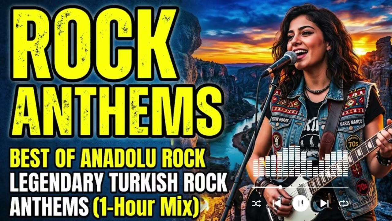 Best of Anadolu Rock | Legendary Turkish Rock Anthems 1-Hour
