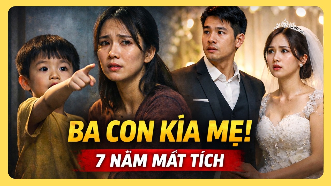 Ba Con Kìa Mẹ! – Đứa Bé 6 Tuổi Chỉ Tay Lên Tivi Và Sự Thật Sau 7 Năm Khiến Cả Đám Cưới Sụp Đổ
