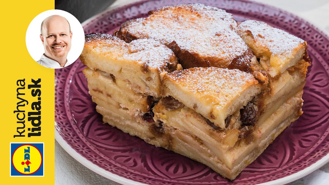 Jablková žemľovka s tvarohom a vianočkou 🍎 | Roman Paulus | Kuchyňa Lidla