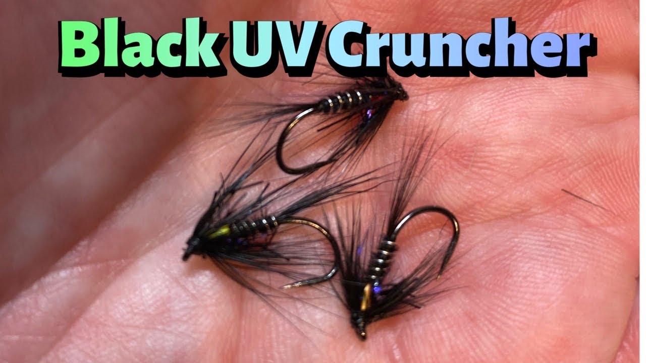 Fly Tying - The Black UV Cruncher