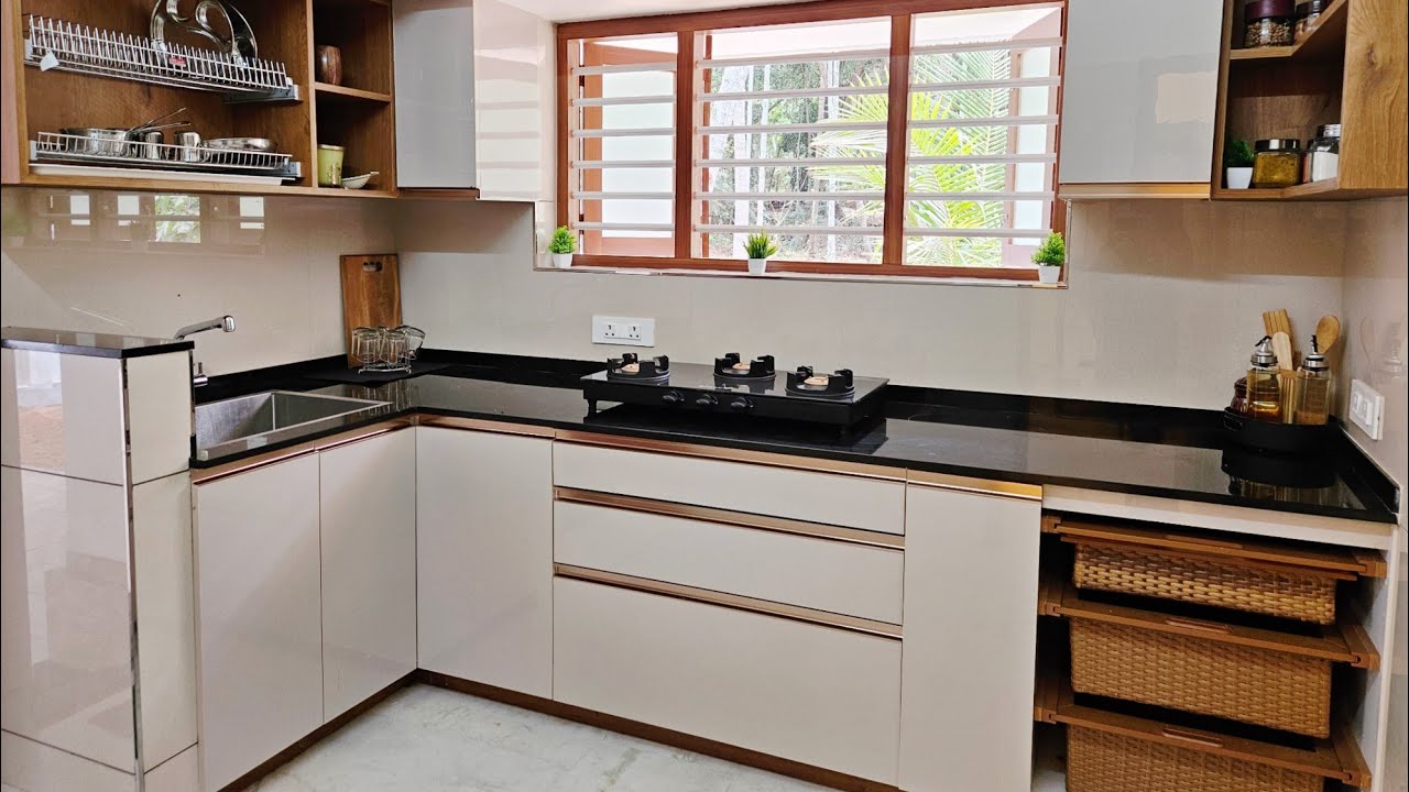 kitchen & workingkitchen/ഒരു കിടിലൻ വർക്കേരിയ ഉൾപ്പെടെ ചെയ്തെടുത്ത അടിപൊളി കിച്ചൻ/Kitchentour