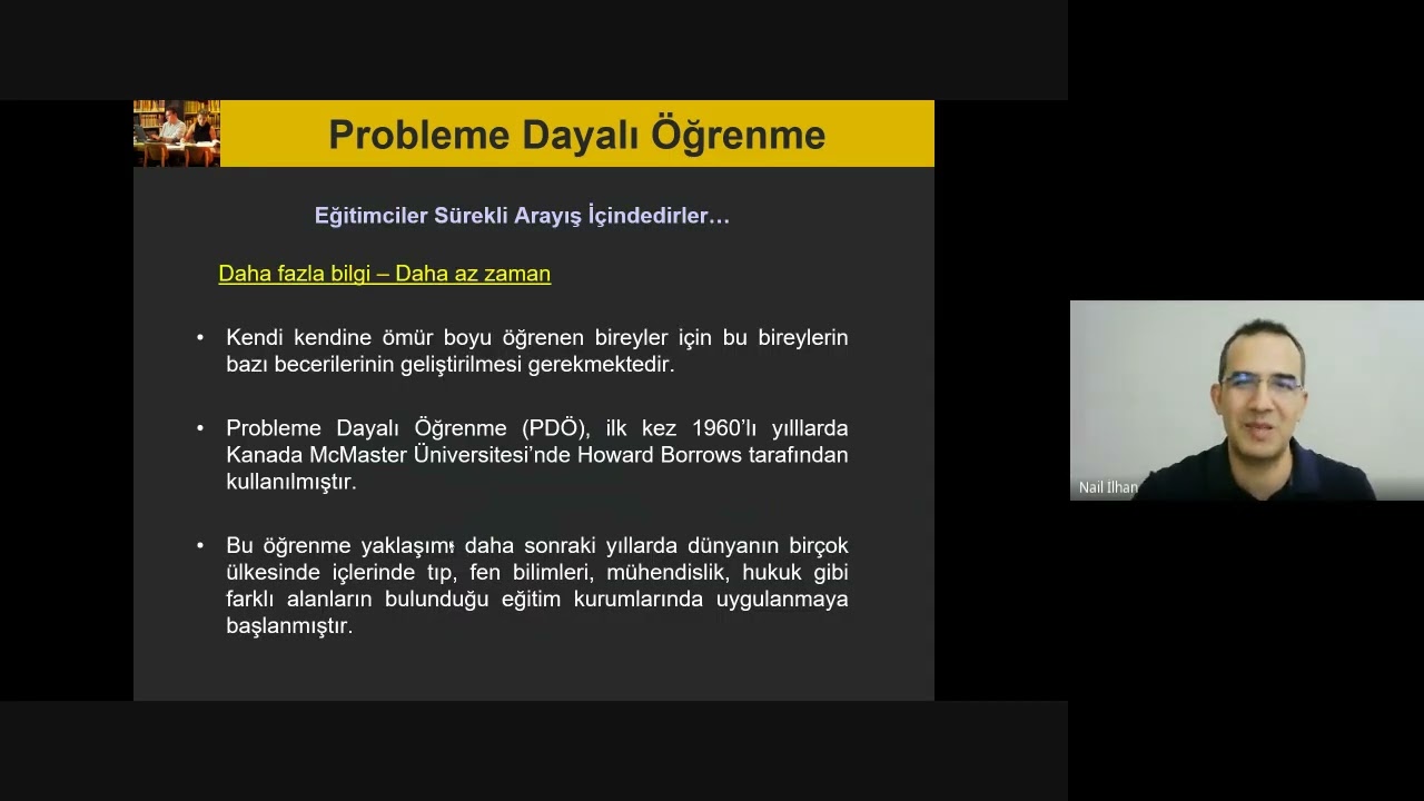 Probleme Dayalı Öğrenme - basamakları - örnek senaryo - problem durumu Öğretim yöntemi - Fen eğitimi