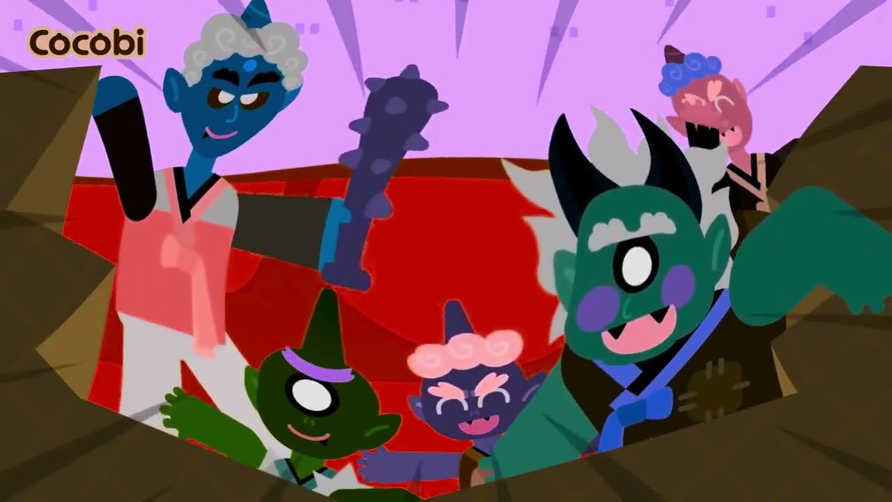 Bravest Cocobi, hunts demon_Klasky Csupo 2001 Effects