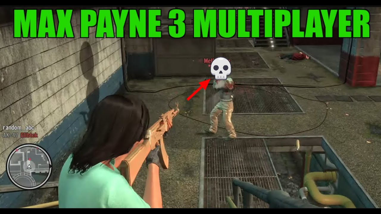 Max Payne 3 Multiplayer - unexpectedly active free aim deathmatch