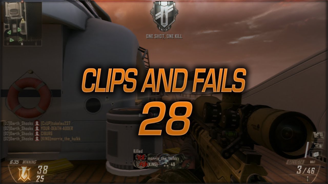 NOSC TRIPLE ENDING 6ON!? | Clips And Fails #28 | @DarthShocks
