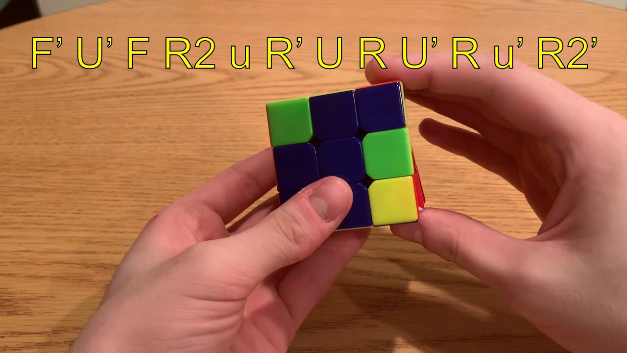 How to Solve the Rubik's Cube in 5 Steps: Full PLL
