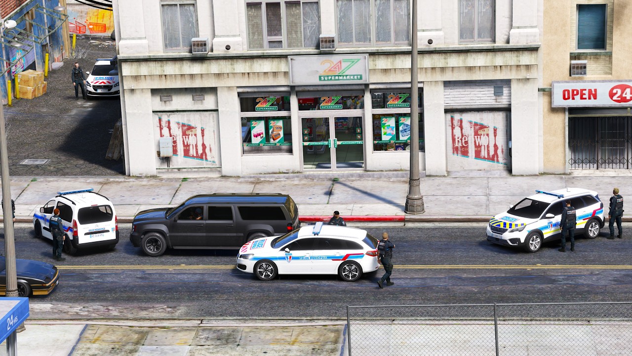 JE SUIS APPEL&Eacute; POUR UNE PRISE D'OTAGE - POLICE | GTA 5 LSPDFR