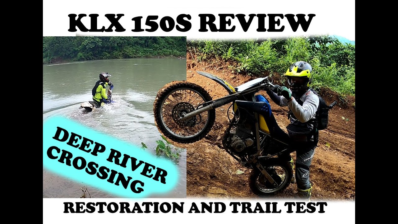 klx 150s restoration, trail review, shout outs