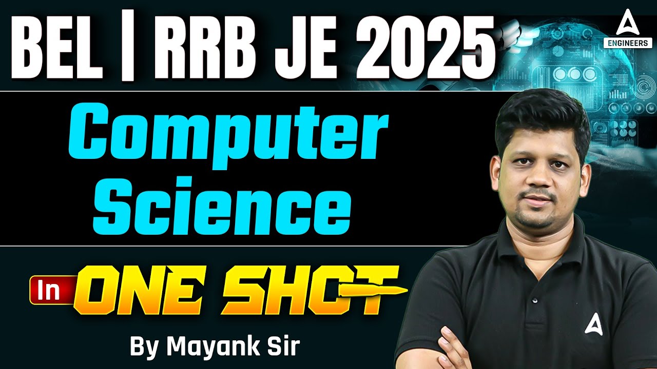 BEL | RRB JE 2025 | Computer Science | Complete Revision | DBMS & CS in ONE SHOT