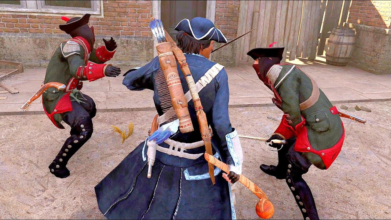 Assassin's Creed 3 Remastered Captain of the Aquila Outfit & Wooden War Club Rampage PC Ultra