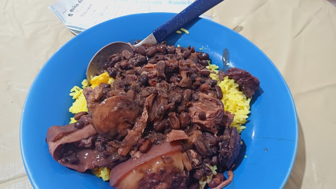 ALMOÇO DE HOJE FEIJOADA UMA DELÍCIA 😋