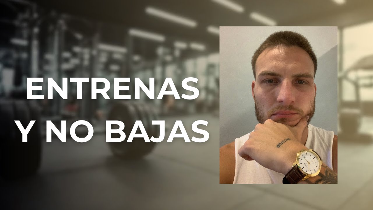 Por que no bajas de peso aunque hagas dieta y gimnasio